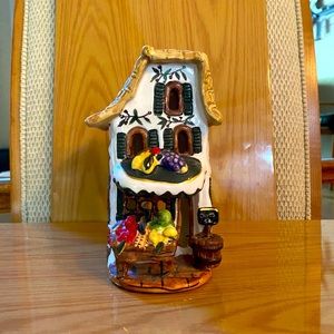 Blue Sky Ceramic Produce Stand